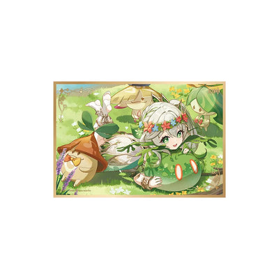 Nahida Physic of Purity figure bonus items on a white background