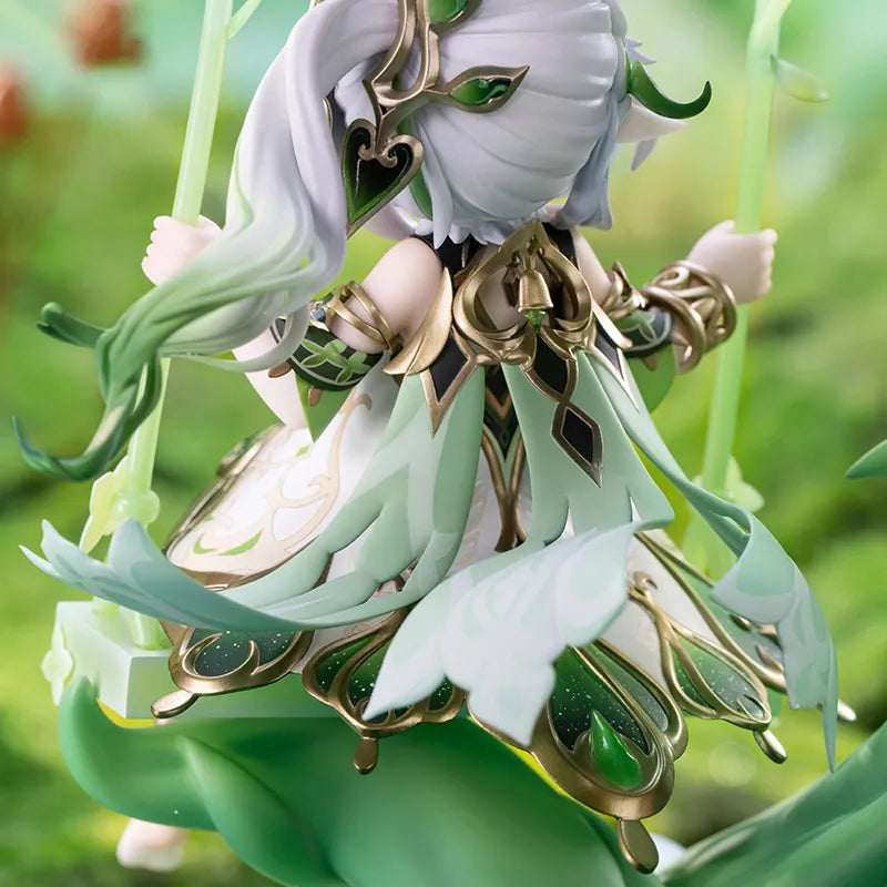 Genshin Impact Nahida figure with detailed botanical display base