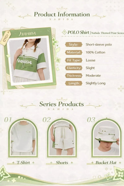 Nahida themed series products display