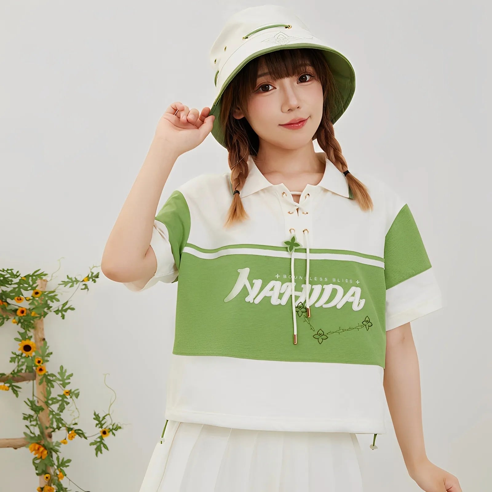 Genshin Impact Nahida polo shirt