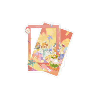 Genshin Impact Natlan Acrylic Display Frame with themed regional design