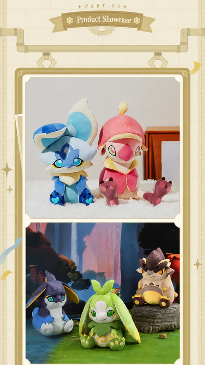 Genshin Natlan Baby Saurian plush product showcase