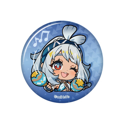 Genshin Impact Mualani chibi emoji badge Natlan series glossy character pin