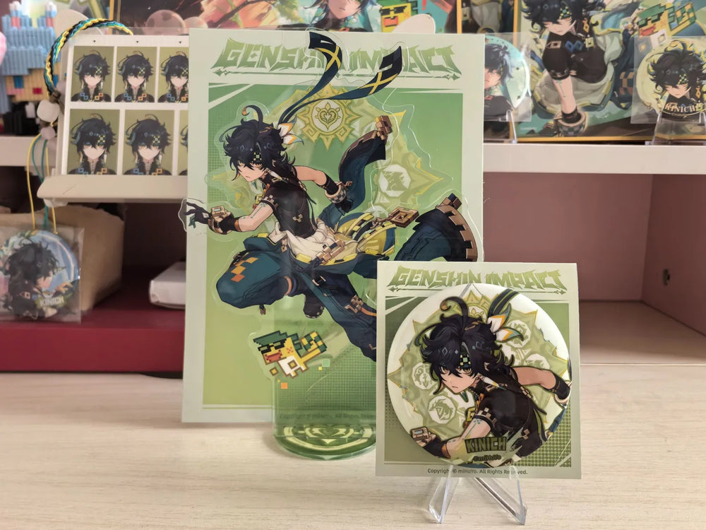 Colección de Acrílicos de Personajes Natlan de Genshin Impact