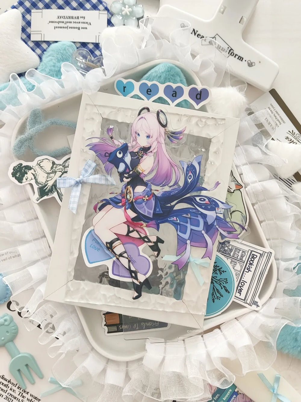 Colección de Acrílicos de Personajes Natlan de Genshin Impact