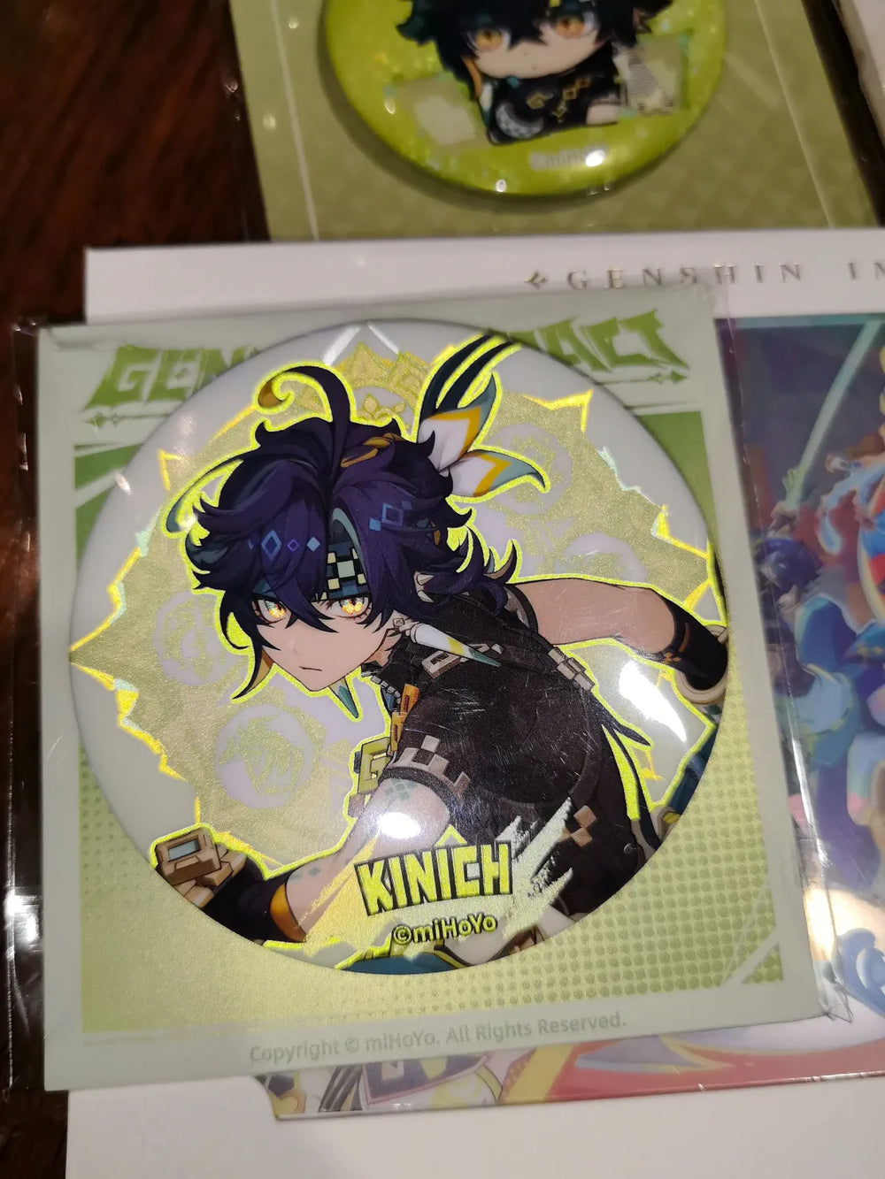 Colección de Insignias de Personajes Natlan de Genshin Impact