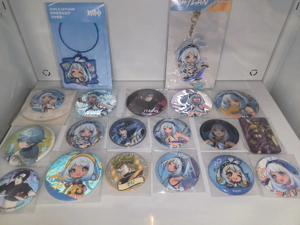 Colección de Insignias de Personajes Natlan de Genshin Impact