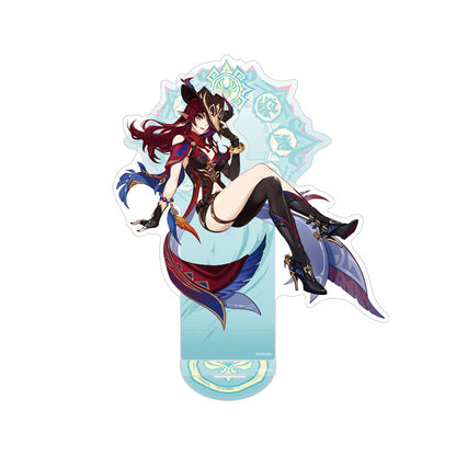 Chasca acrylic standee from Genshin Impact Natlan Series with vibrant collectible character artwork