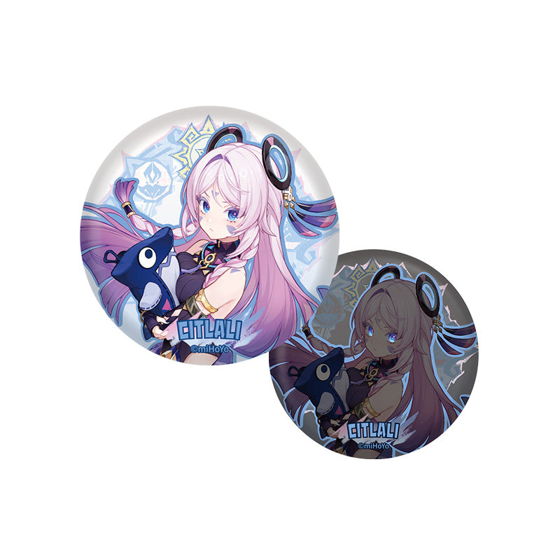 Citlali character badge from Genshin Impact Natlan Series with reflective finish anime collectible pin
