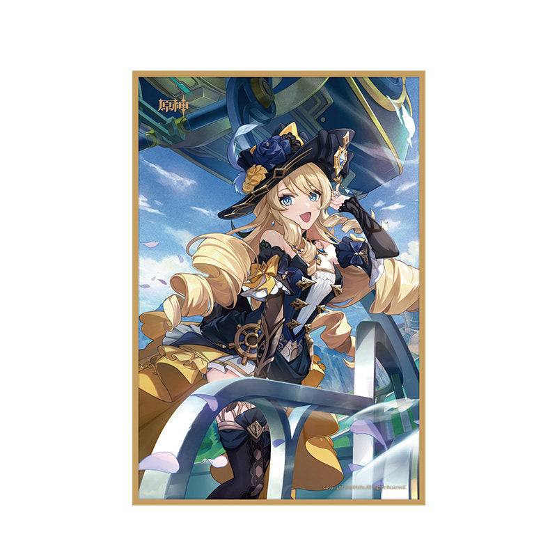 Genshin Impact Navia acrylic art print theme series collectible card