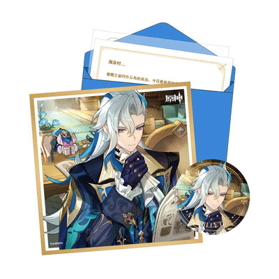 Genshin Impact Neuvillette Day of Destiny Series Fontaine Gift Box Set