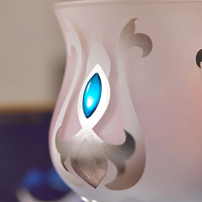 Neuvillette themed goblet display set for desk decoration and collectible showcase from Genshin Impact