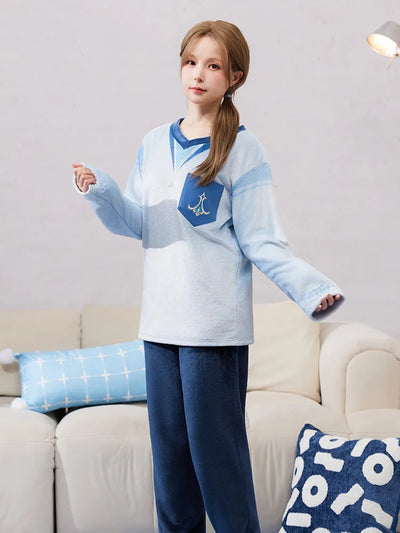 Genshin Impact Neuvillette Couple Home Loungewear Set