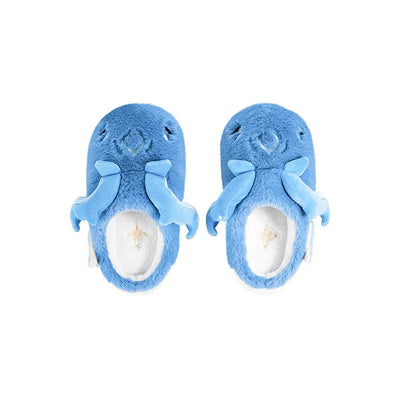Genshin Impact Neuvillette Plush Home Slippers White Background
