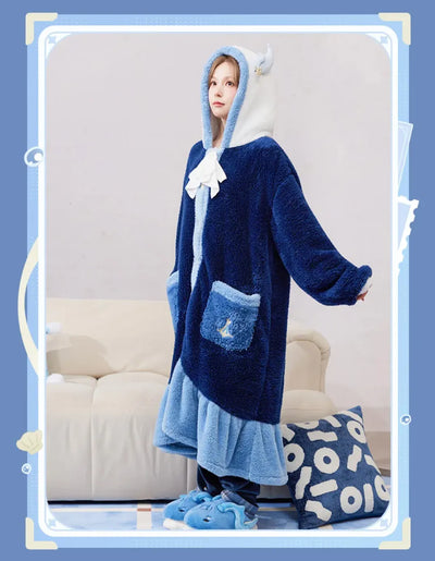 Genshin Impact Neuvillette Themed Impression Series Robe embroidered pocket detail