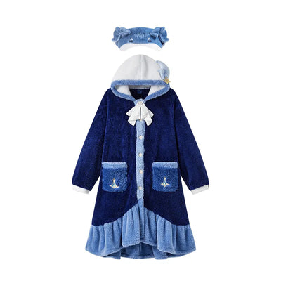 Genshin Impact Neuvillette Themed Impression Series Robe front back and eye mask