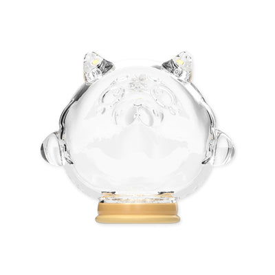 Genshin Impact Ocean Series Puffy Beast glass storage jar with transparent animal-shaped design