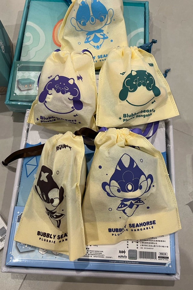 Genshin Impact Serie Océano Llavero de Peluche Caballito de Mar