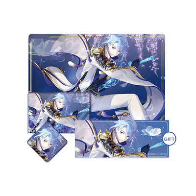 Genshin Impact Kamisato Ayato set from Offline Event Series includes holographic ticket collectible