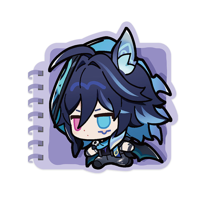 Genshin Ororon Q Version Expression Series spiral notepad featuring chibi Natlan character artwork
