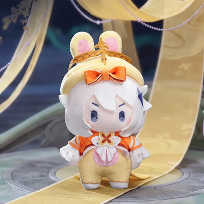 Paimon Little Moon Rabbit Mid-Autumn gift box with pastries and plush keychain