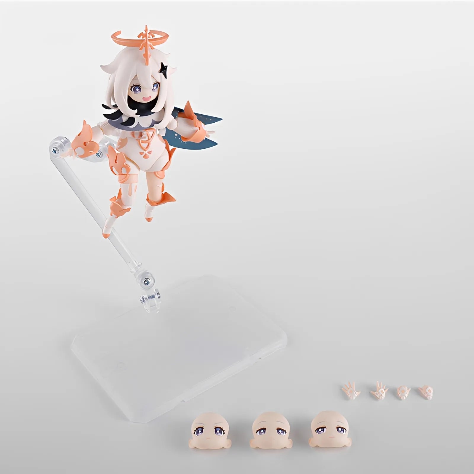 Genshin Impact Paimon S.H.Figuarts action figure main display with articulated pose and accessories