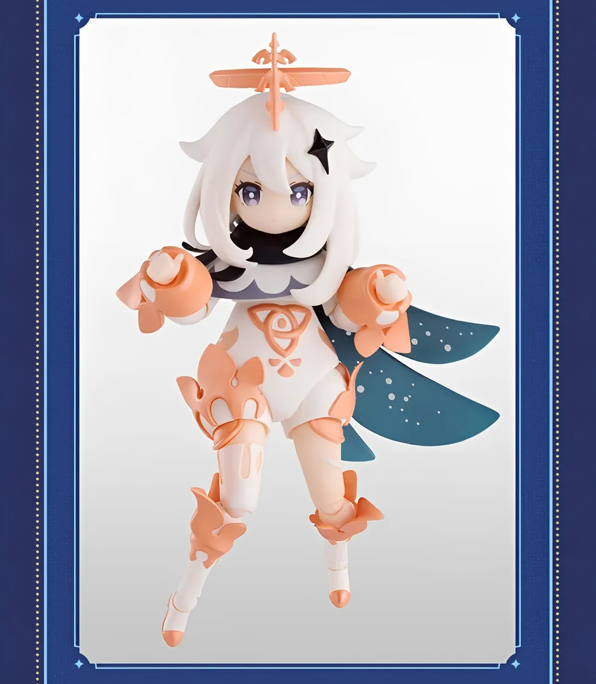 Genshin Impact Paimon S.H.Figuarts figure with transparent display stand