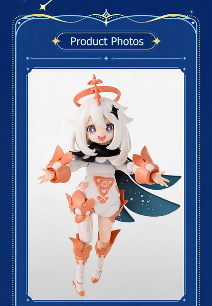 Genshin Impact Paimon S.H.Figuarts happy expression faceplate detail