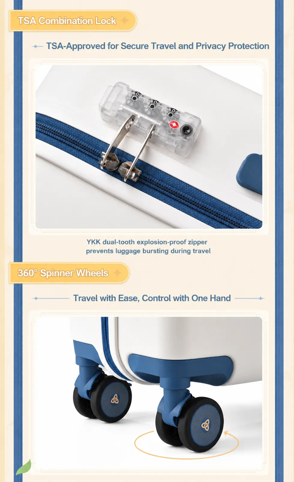 Genshin Impact Paimon Travel Series luggage hook stand for hanging bags during travel