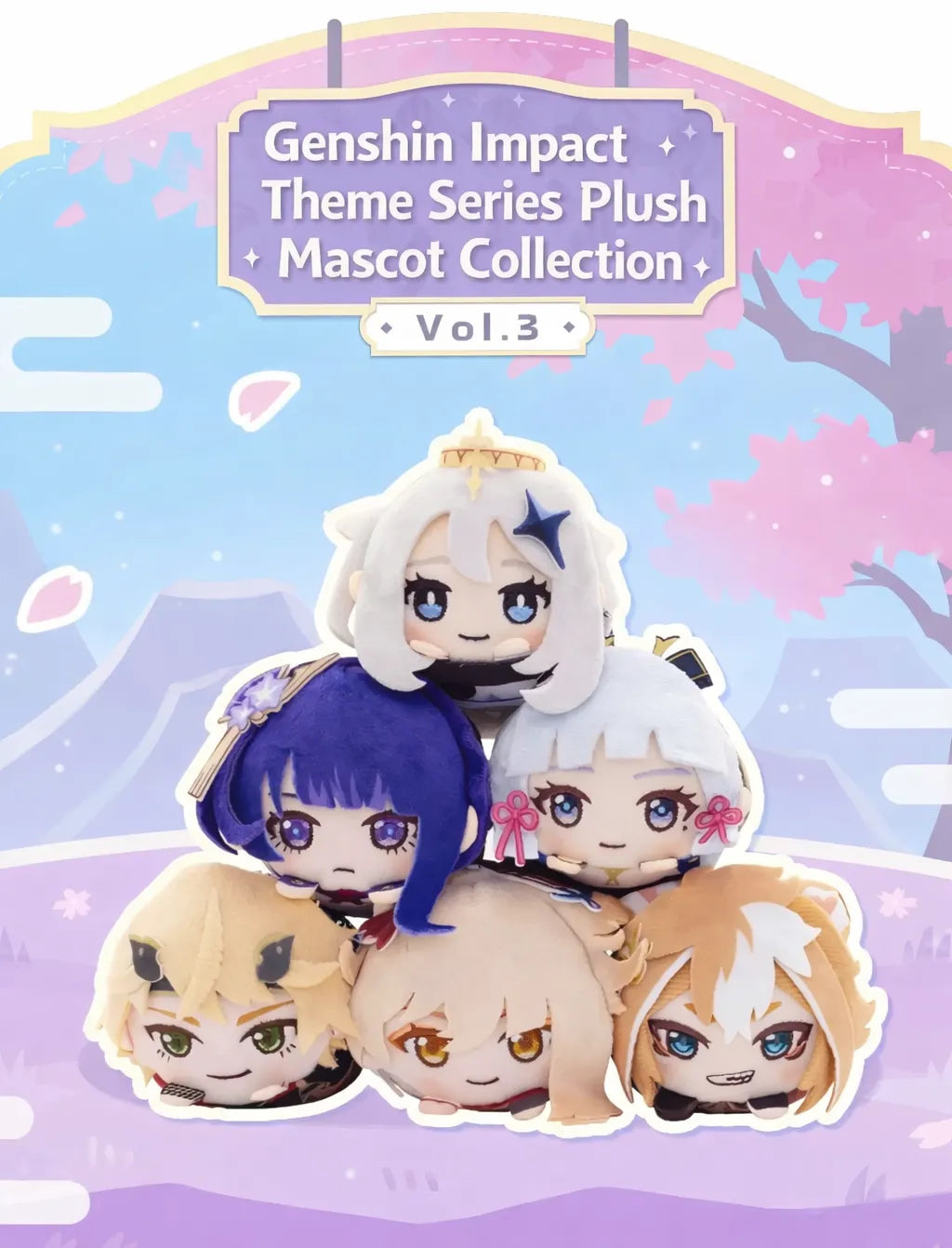 Genshin Impact plush blind box Vol.3 product details overview
