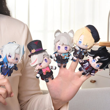 Genshin Impact plush keychain Nahida Furina Neuvillette soft character set