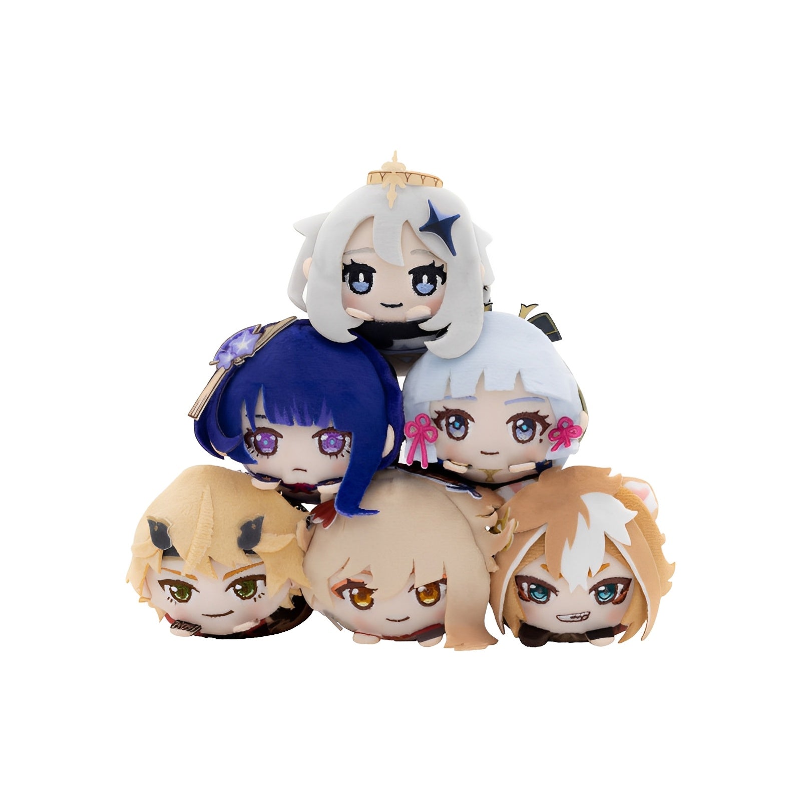 Genshin Impact plush mascot collection Vol.3 all characters display