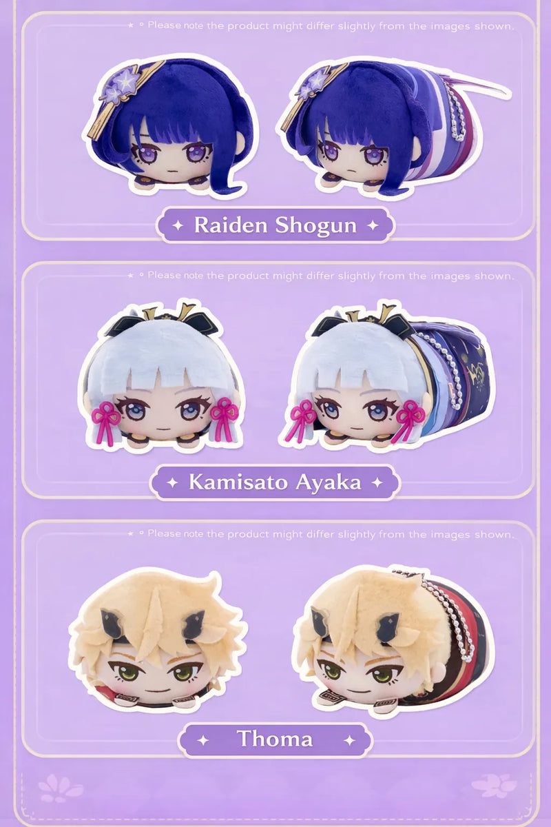 Genshin Impact plush Vol.3 character lineup display