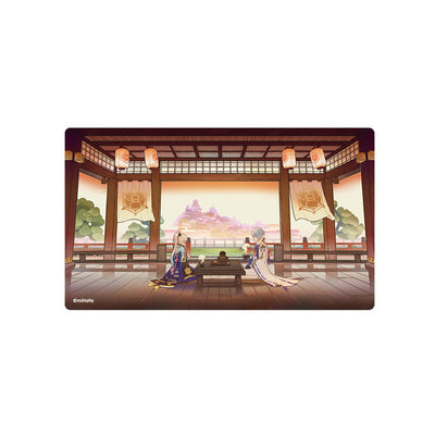 Genshin Impact PET transparent card Kamisato Ayaka elegant character artwork