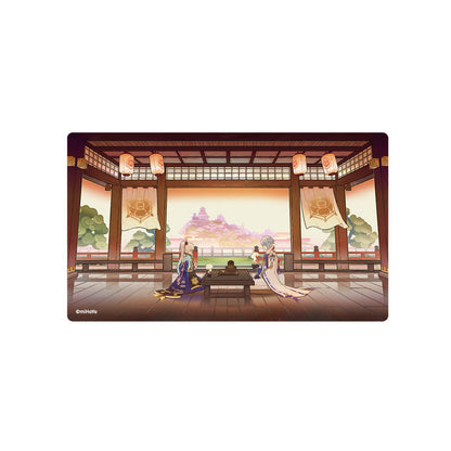 Genshin Impact PET transparent card Kamisato Ayaka elegant character artwork