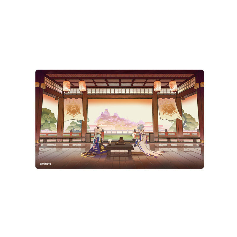 Genshin Impact PET transparent card Kamisato Ayaka elegant character artwork