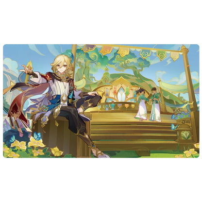 Genshin Impact postcard set close up illustration detail and print quality