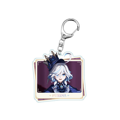 Genshin Impact PV Series acrylic keychain featuring Furina character design