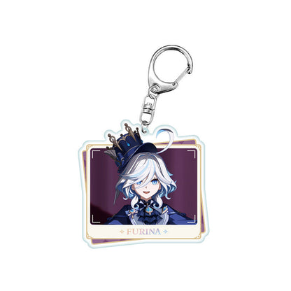 Genshin Impact PV Series acrylic keychain featuring Furina character design