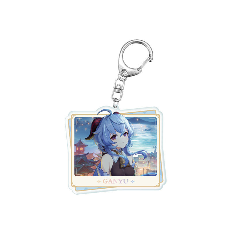 Genshin Impact PV Series acrylic keychain featuring Ganyu character design