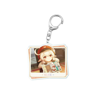 Genshin Impact PV Series acrylic keychain featuring Klee character design