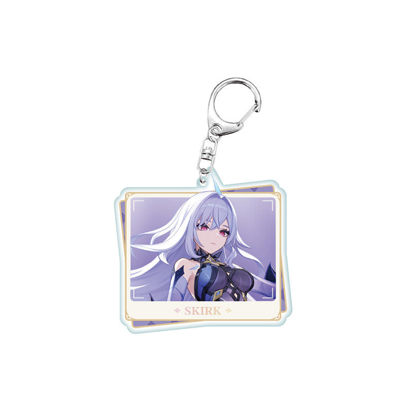 Genshin Impact PV Series acrylic keychain featuring Skirk character design