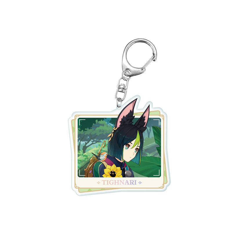 Genshin Impact PV Series acrylic keychain featuring Tighnari character design