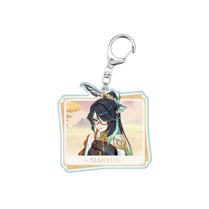 Genshin Impact PV Series acrylic keychain featuring Xianyun character design