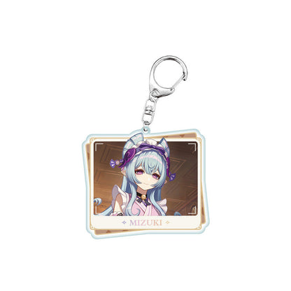 Genshin Impact PV Series acrylic keychain featuring Yumemizuki Mizuki character design