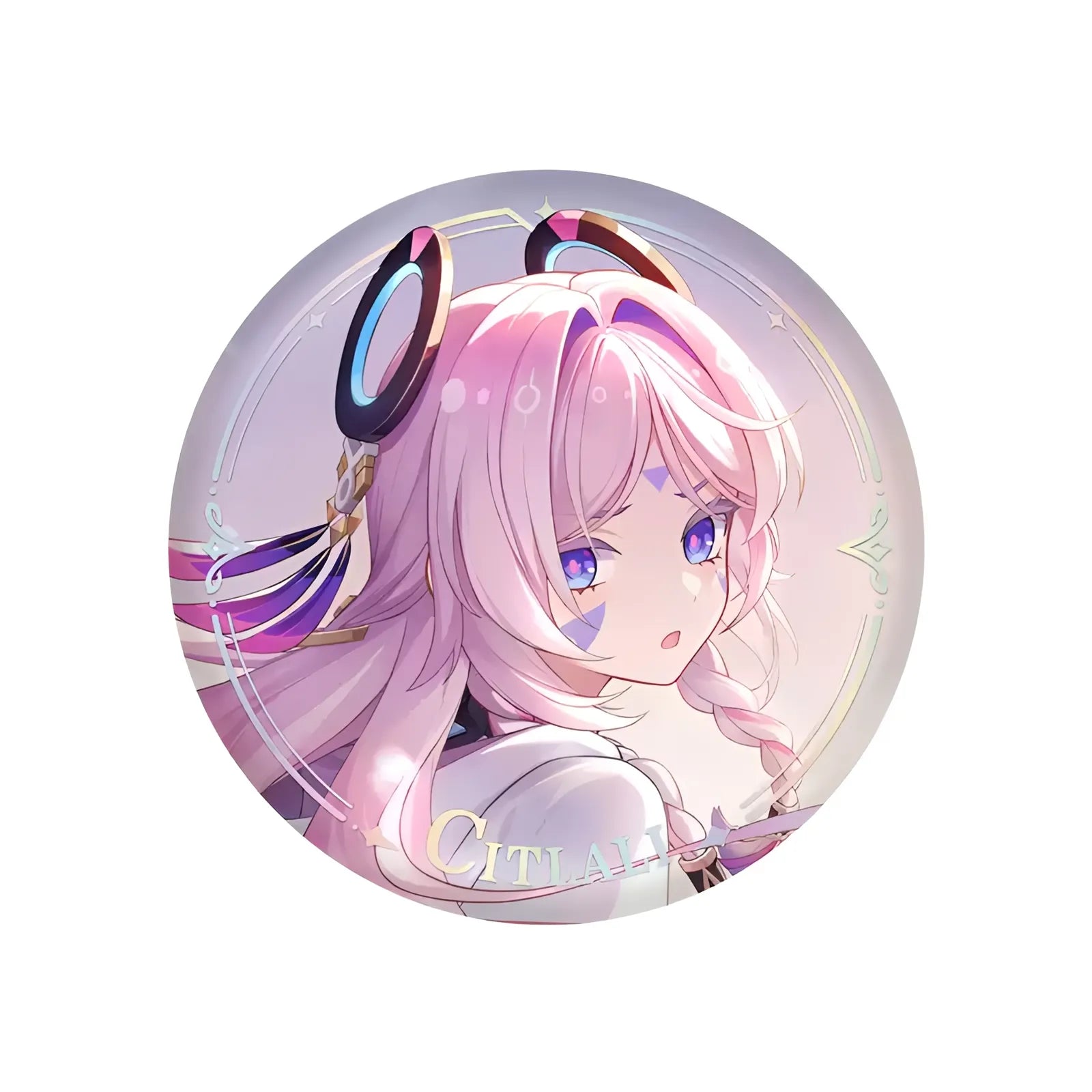 Genshin Impact PV Series badge featuring Citlali character design