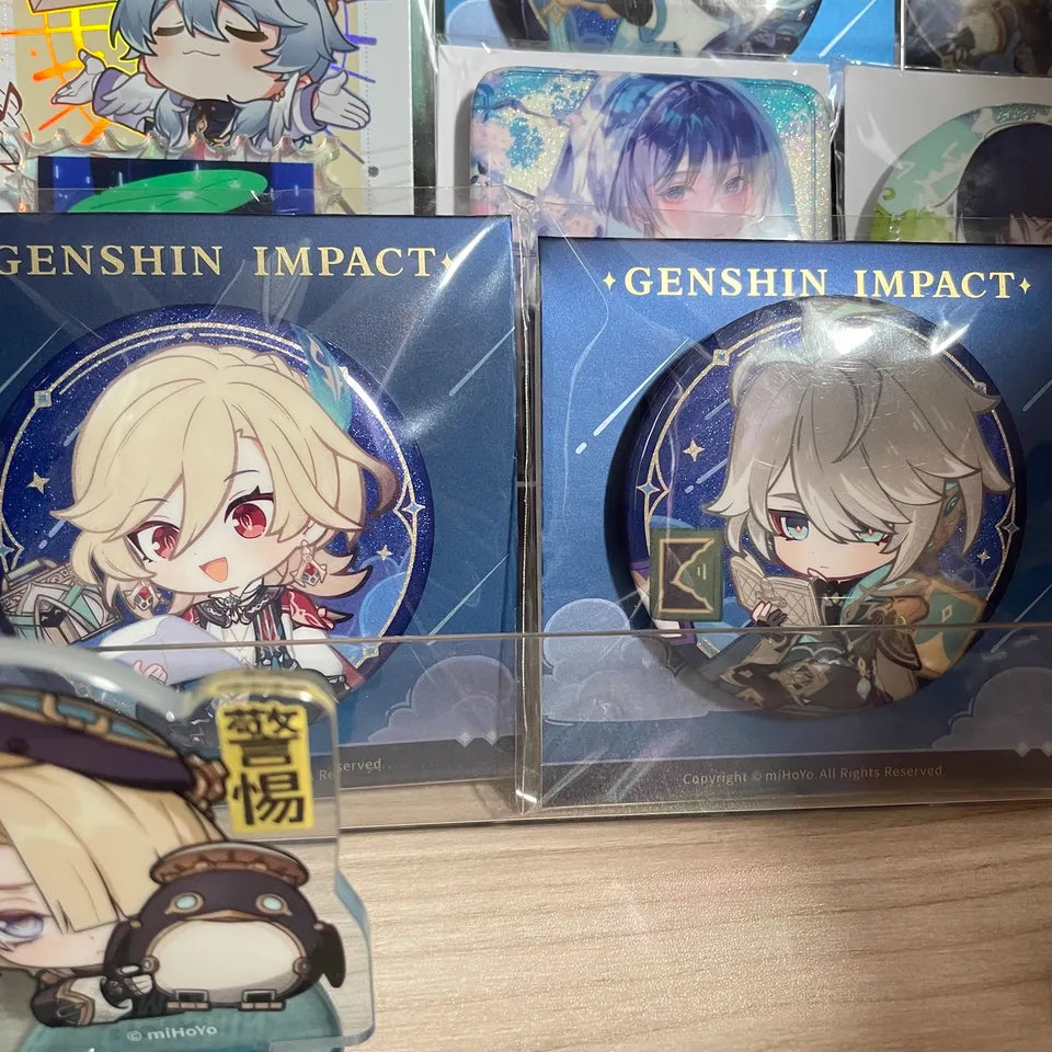 Genshin Impact PV Serie Fotokarten & Album – Hu Tao, Ayaka & mehr