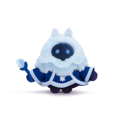 Pyro Abyss Mage plush keychain clean white background product image