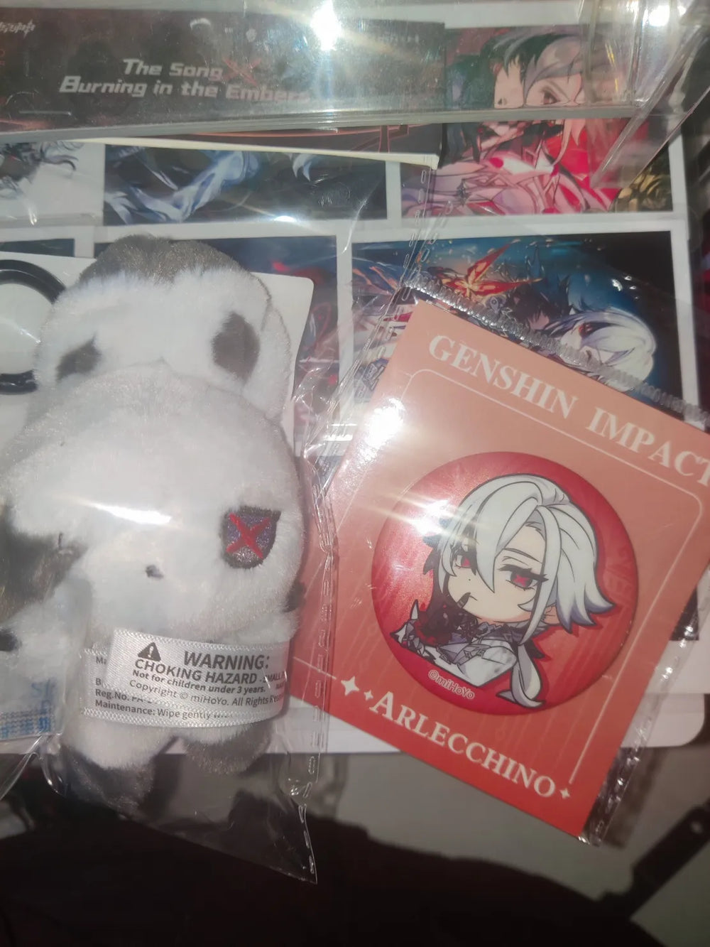 Genshin Impact Insignias Fatui Estilo Q Colección