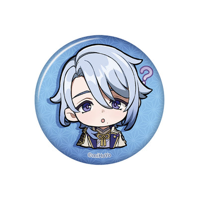 Genshin Impact Q Version Expression Badge Series Inazuma Kamisato Ayato chibi badge pearl gloss finish
